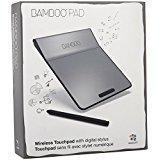 Wacom Bamboo Pad CTH300K Wireless Touchpad With Stylus Metallic Grey / Black