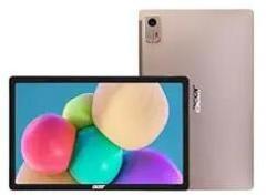 Acer Iconia iM10 22 Tablet with 26.31 cm 60 Hz 2K IPS Display, 480 Nits, 6GB and 128GB eMMC, 16+8 MP Dual Camera, Slim Metal Body, Fingerprint Reader, Wi Fi5+4G LTE, Android 14, BT 5.2, Gold