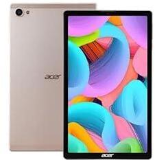 Acer Iconia iM9 12M Tablet with 22.09 cm WXGA IPS Display, 400 Nits, 4GB and 64GB eMMC, 8+5 MP Dual Camera, Slim Metal Body, Wi Fi5+4G LTE, Android 14, BT 5.2, Gold