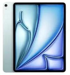 Apple iPad Air 13 : Liquid Retina display, 128GB, Landscape 12MP front camera / 12MP back camera, Wi Fi 6E, Touch ID, all day battery life Blue