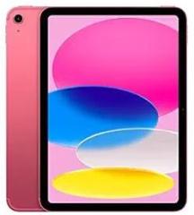 Apple iPad : with A14 Bionic chip, 27.69 cm Liquid Retina Display, 256GB, Wi Fi 6 + 5G Cellular, 12MP front/12MP Back Camera, Touch ID, All Day Battery Life Pink