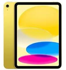 Apple iPad : with A14 Bionic chip, 27.69 cm Liquid Retina Display, 64GB, Wi Fi 6, 12MP front/12MP Back Camera, Touch ID, All Day Battery Life Yellow