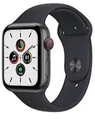 Apple Watch SE Space Grey Aluminium Case with Midnight Sport Band Regular