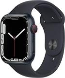 Apple Watch Series 7 Midnight Aluminium Case with Midnight Sport Band Regular