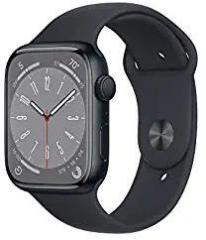 Apple Watch Series 8 GPS 45mm Midnight Aluminium Case with Midnight Sport Band Regular