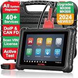 Autel Scanner MaxiCheck MX900 OBD2 All System Diagnostic Scanner, Upgraded MX808 MK808, 2023 Bi Directional Scan Tool, 40+ Service, 10000+ Vehicles, DoIP/CAN FD, Read/Clear Code, Work With MV105 MV108