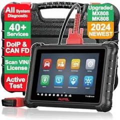 Autel Scanner MaxiCheck MX900 OBD2 All System Diagnostic Scanner, Upgraded MX808 MK808, 2023 Bi Directional Scan Tool, 40+ Service, 10000+ Vehicles, DoIP/CAN FD, Read/Clear Code, Work with MV105 MV108