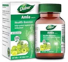 Dabur Amla Tablet Health Booster | Rich in Antioxidants | Provides Protection against Infections