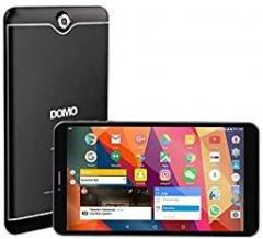 DOMO Slate S7 4G Calling 7 inch Tablet PC with, GPS, Bluetooth, 1GB RAM + 8GB Storage, QuadCore CPU, Dual SIM_Black