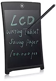 Enem 8.5 inch LCD Writing Tablet Board e Writer Multi Purpose, Paperless, Light, Inkless Draw, Note, Memo, Remind, Message, Draft, Scrawl