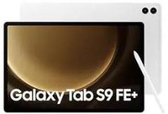 Galaxy Tab S9 FE+ 31.50 cm Display, RAM 12 GB, ROM 256 GB Expandable, S Pen in Box, Wi Fi, IP68 Tablet, Silver for Samsung