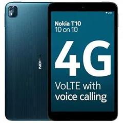 gl_pc Nokia T10 Android 12 Tablet with 8 Inches Hd Display, 8Mp Rear Camera, Ai Face Unlock, All Day Battery, WiFi + 4G Volte | 4 + 64Gb, Blue