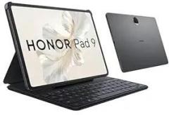 HONOR Pad 9 with Free Bluetooth Keyboard, 12.1 Inch 2.5K Display, 8GB, 256GB Storage, Snapdragon 6 Gen 1, 8 Speakers, Up to 17 Hours, Android 13, WiFi Tablet, Metal Body, Gray