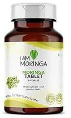 I Am Moringa | Moringa Tablet | Moringa | Purely Natural Healer | No Chemical | No Side Effects | 60 Tablets |