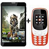 IKALL Combo Of N5 7 Inch, 2GB, 8GB, Wi Fi And 3G Tablet With K3310 Dual Sim Mobile Phone