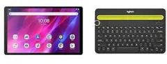 Lenovo Tab K10 3GB RAM 32GB Storage with Logitech K480 Wireless Multi Device Keyboard Black