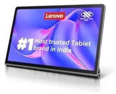 Lenovo Tab Yoga 11| 11 Inch 2K Display| 4 GB RAM, 128 GB ROM| Wi Fi+4G LTE | Quad JBL Speakers| T V Low Blue Light Certified| Colour: Storm Grey