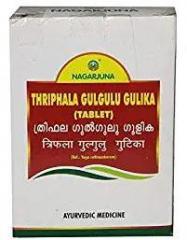 NAGARJUNA Thriphala Gulgulu Tablet, Multicolour