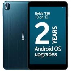 Nokia T10 Android 12 Tablet with 8 HD Display, 8MP Rear Camera, AI face Unlock, All Day Battery, WiFi | 4 + 64GB