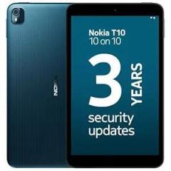 Nokia T10 Android 12 Tablets with 8 HD Display, 8MP Rear Camera, AI face Unlock, All Day Battery, WiFi | 3 + 32GB, 8 inches Blue