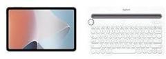 Oppo Pad Air 4GB RAM 128GB Storage with Logitech K480 Wireless Multi Device Keyboard White