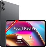 Redmi Pad Pro| Snapdragon 7s Gen 2| 30.7cm Tablet| 33+ Days Standby|10000mAh| HyperOS| 120Hz|6GB, 128GB| Quad Speakers|Wi Fi 6| Graphite Grey