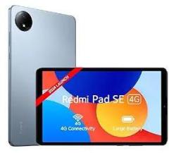 Redmi Pad SE 4G | MediaTek Helio G55| 8.7 inc Display | 6650mAh Battery | 90Hz Smooth Refresh Rate| 4GB, 64GB | 1340 x 800 Display | 1 Billion Colours | Dolby Atmos | Dual Speakers | Ocean Blue