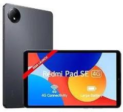 Redmi Pad SE 4G | MediaTek Helio G55| 8.7 inc Display | 6650mAh Battery | 90Hz Smooth Refresh Rate| 4GB, 64GB | 1340 x 800 Display | 1 Billion Colours | Dolby Atmos | Dual Speakers | Urban Grey