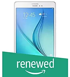 Samsung Galaxy Tab A SM T355YZBAINS Tablet, Sandy White