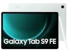 Samsung Galaxy Tab S9 FE 27.69 cm Display, RAM 6 GB, ROM 128 GB Expandable, S Pen in Box, WiFi+5G, IP68 Tablet, Mint