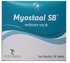 Solumiks Myostaal SB 30 tablet, Multicolour