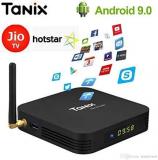 SreeTeK Tanix TX6 2GB 16GB Android 9.0 Mini PC Supports JIO TV, Hotstar Apps, 2.4GHz 1080P 6K Smart TV Android TV Box 4K