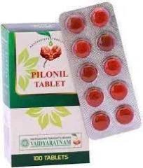 Vaidyaratnam Pilonil Tablet 100 tab