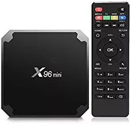 X96 Mini Android 7.1, Smart Box with Amlogic S905W Quad Core 64 bit Cortex, 2 GB DDR3 RAM/16GB ROM