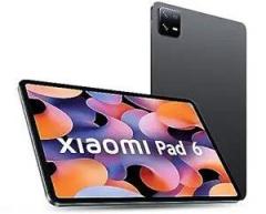 Xiaomi Pad 6| Qualcomm Snapdragon 870| 144Hz Refresh Rate| 6GB, 128GB| 2.8K+ Display |1 Billion Colours| Dolby Vision Atmos| Quad Speakers| Wi Fi| Gray