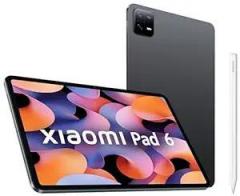 Xiaomi Pad 6| Qualcomm Snapdragon 870| 144Hz Refresh Rate| 8GB, 256GB| 2.8K+ Display |1 Billion Colours| Dolby Vision Atmos| Quad Speakers| Wi Fi| Gray with Pen