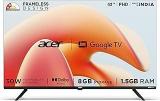 Acer 43 Inch (109 Cm) G Plus Series Google AR43FDGGR2841AD Smart Full HD LED TV