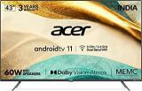 Acer 43 Inch (109 Cm) H Series AR43AR2851UDPRO (Black) Android Smart 4K Ultra HD LED TV