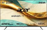 Acer 50 Inch (126 Cm) H Series AR50AR2851UDPRO (Black) Android Smart 4K Ultra HD LED TV