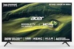 Acer 50 inch (126 cm) L Series Google AR50UDLGU2875AT (Black) Smart Ultra HD LED TV