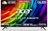 Acer 50 Inch (126 Cm) V PRO Series Google AR50QDQGR2851AD Smart 4K Ultra HD QLED TV