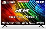 Acer 55 Inch (139 Cm) V PRO Series Google AR55QDQGR2851AD Smart 4K Ultra HD QLED TV