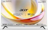 Acer 65 Inch (164 Cm) L Series Google 14 (Black) | MEMC | ALLM | VRR | AI Picture Optimisation | 36W Speakers | Dolby Vision Atmos Smart With Android 4K Ultra HD TV