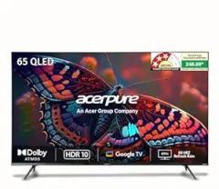 Acerpure 65 inch (164 cm) Elevate Series Google AP65UG51QEVTD Smart Ultra HD 4K QLED TV