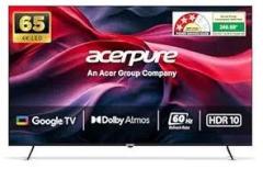 Acerpure 65 inch (165 cm) Swift Series Google AP65UG51ASFTD Model (Black) Smart UHD LED TV