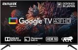 Aiwa 43 Inch (108 Cm) Google | | | Display | Built In Apps | Magnifiq Series | Bezel Less | 1.5 GB RAM | Dolby Atmos Audio | Signature Sound | AS43FHDX1 GTV Smart Full HD LED TV