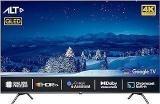 Alt 43 Inch (108 Cm) Premium Series Google 43QUGA1 (Black) 2023 Model Smart 4K Ultra HD QLED TV