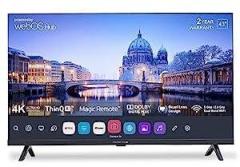 Amstrad 43 inch (108 cm) WebOS (AM43UWA6B, Black) Smart 4K UHD LED TV