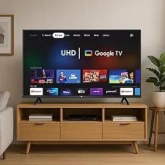 Atul 55 inch (140 cm) | | | HDR| Dual Band Wi Fi | Bluetooth | HDMI/USB | 20W Speakers | Wall & Table Mount | Bezel Less Design Best | Rakhi Gift Smart Smart Android Smart Full HD LED Tv