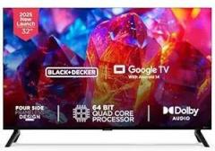 Black+decker 32 inch (80 cm) A1 Series Google BXTVGU32HD2841ATIN (Black) Smart HD Ready LED TV